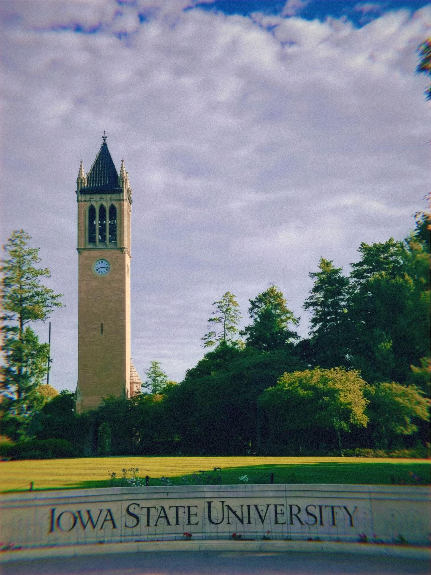 Iowa State University campanile, film