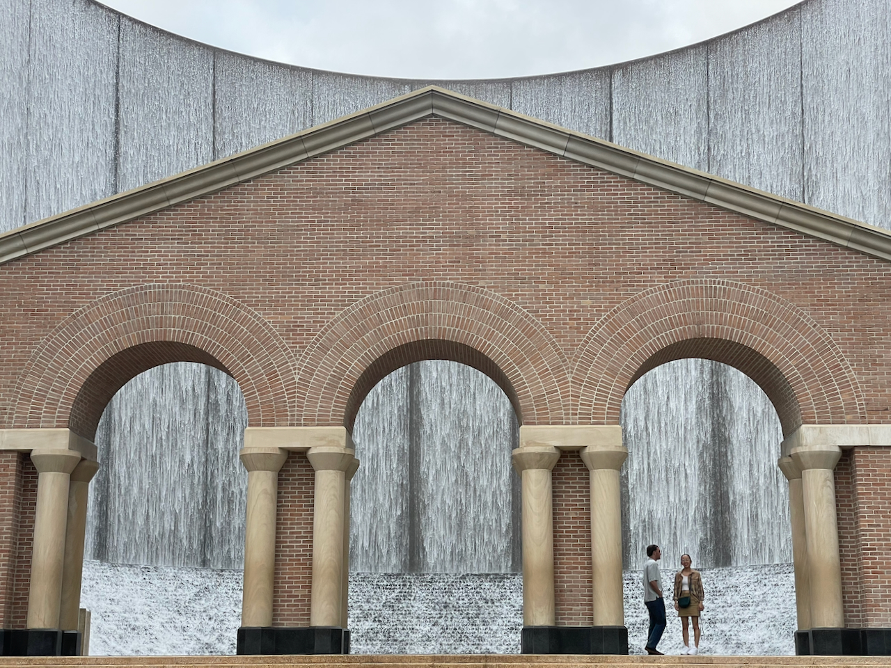 Houston waterfall