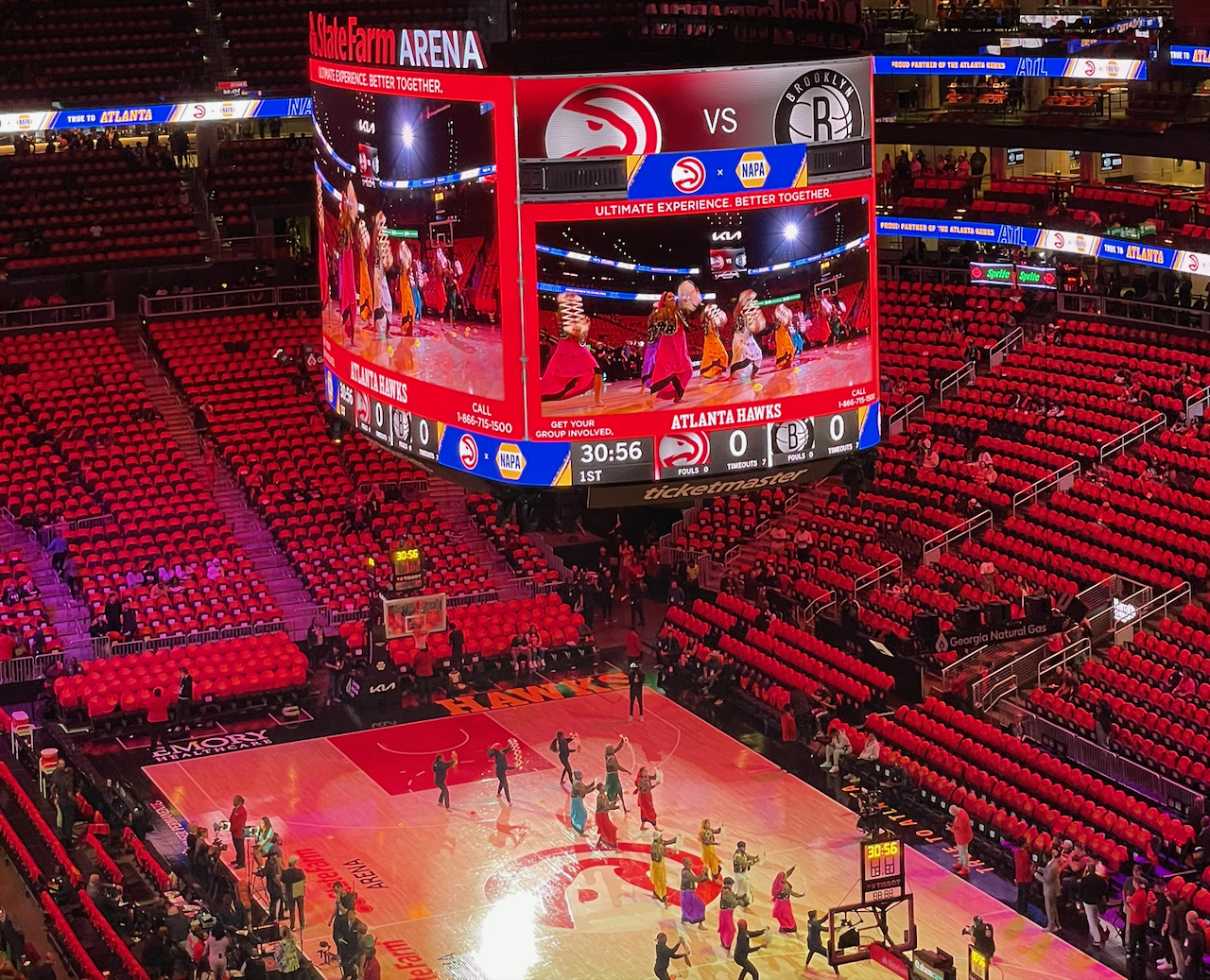 NBA game Atlanta